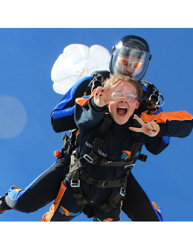 Tandem parachute Jump from 4200m