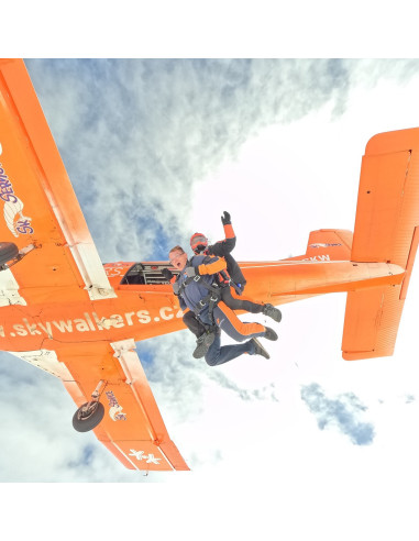 Tandem jump from 3,000 meters + video & photos...