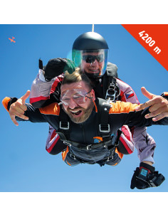 Tandem parachute Jump from 4200m + video & photos + extra...
